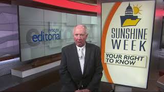 Editorial: Sunshine Week 2019 -- Your right to know
