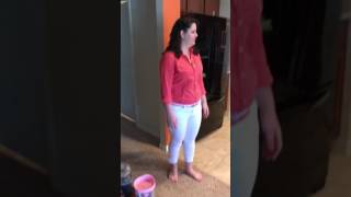 Easter wardrobe malfunction