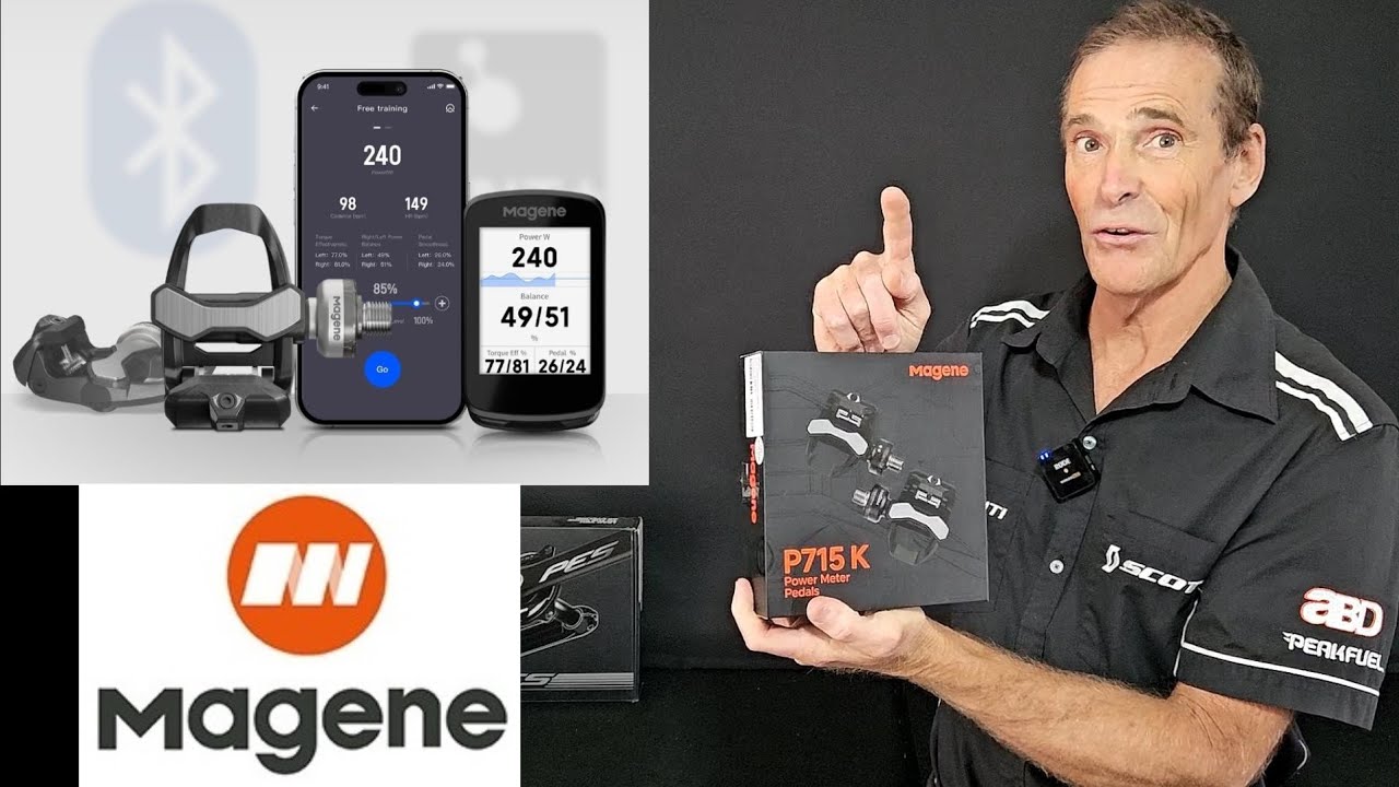 Magene 715 power pedals - full review