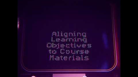 Educator: Learning Objectives in Schoology