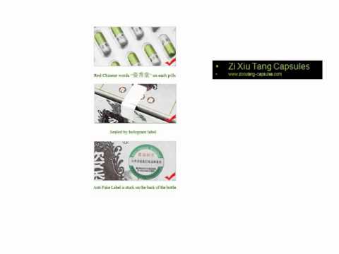 100% Authentic Zi Xiu Tang Bee Pollen Weight Loss Capsule - YouTube