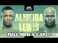 UFC Fight Night: Almeida vs Lewis (FULL MEN&#39;S CARD) Predictions &amp; Breakdown