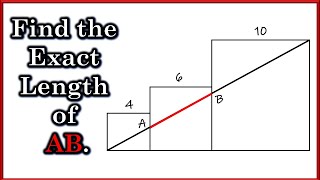 Can You Find the Exact Length of AB?