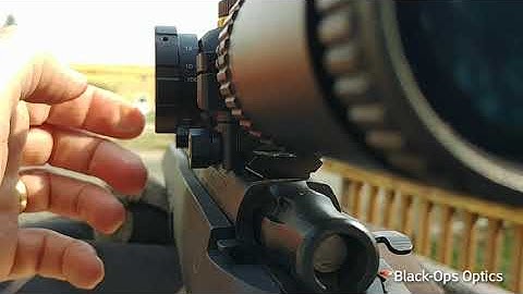 Scope Parallax Adjustment