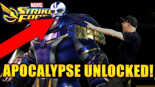 APOCALYPSE UNLOCKED!  MARVEL Strike Force  MSF