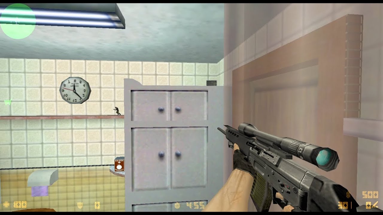 Counter-Strike 1.6 Gameplay (Expert Difficulty) | CS_Rats2 | Counter-Terrorists