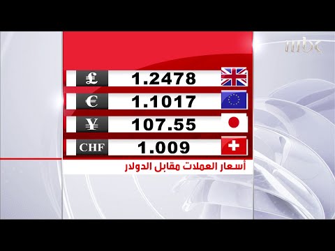 آخر أسعار العملات والأسهم والنفط