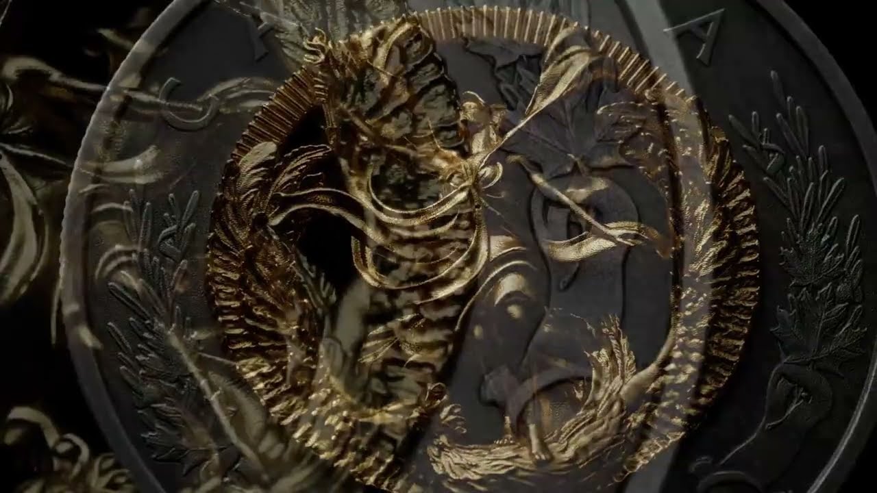 2023 CANADA Allegory of Peace $50 5oz .9999 Pure Silver 3D on both sides Coin