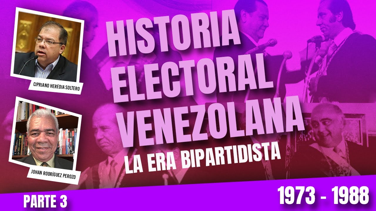 ELECCIONES EN VENEZUELA de 1973 a 1988 - YouTube