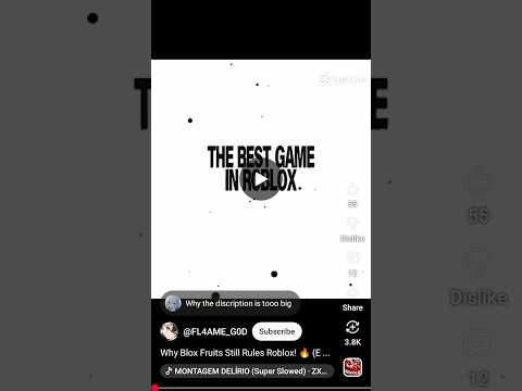 Why is Blox Fruits rulling over Roblox ☠️☠️🔥🔥