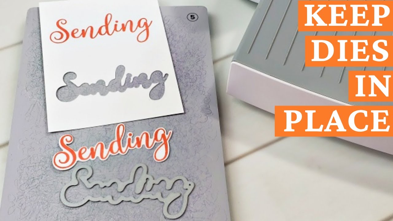 Tired of Dies Not Staying In Place? Stampin Up Cutting Plate