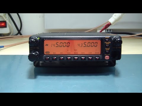Yaesu FT8000R Sem Potência Em VHF - YouTube