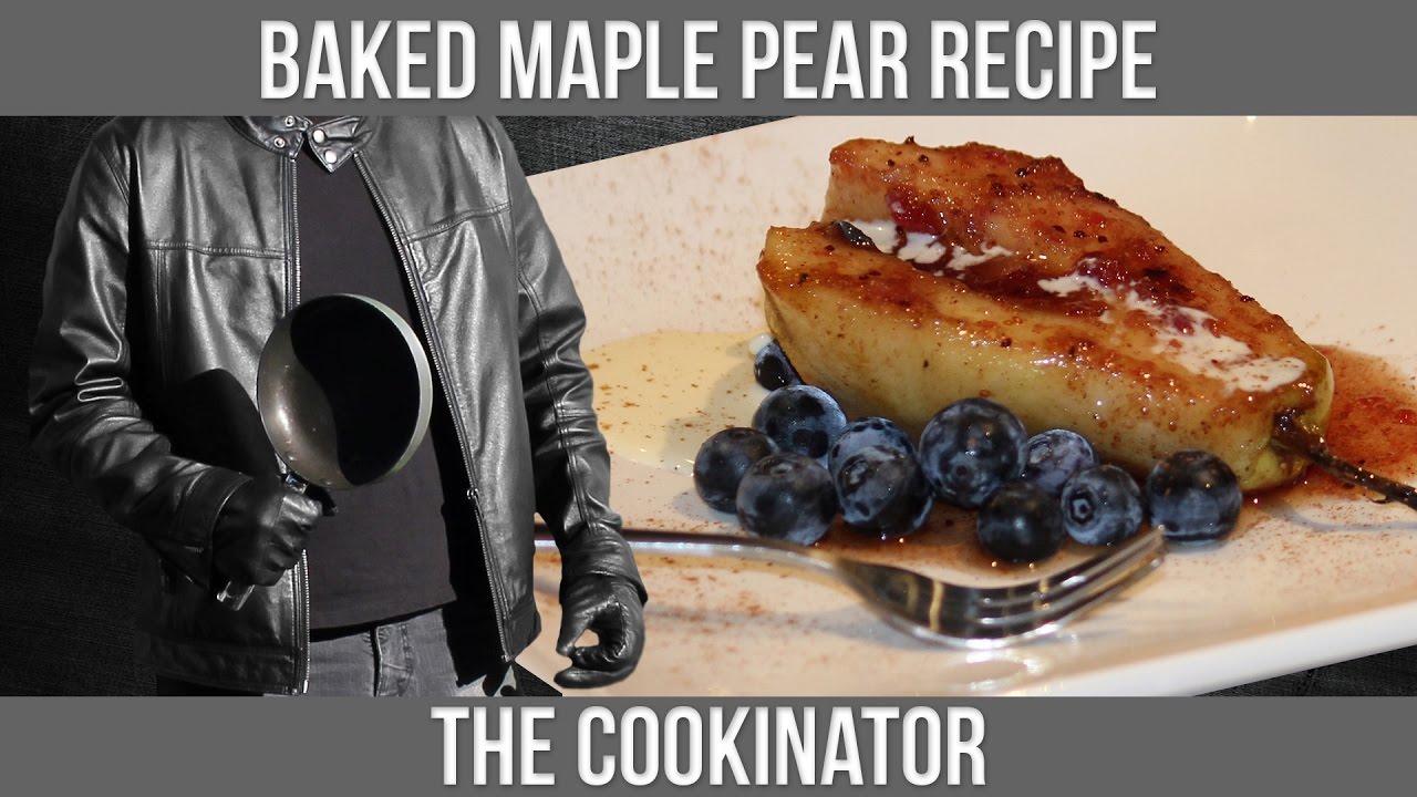Christmas: Maple Pear Recipe by The Cookinator
