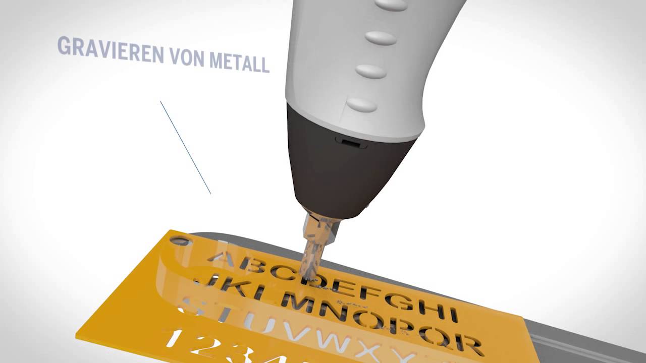 Gravurstift elektrischer Gravierstift Graviergerät Holz Glas Metall Plastik