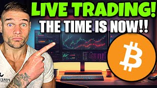 Crypto Bitcoin Trading | The MASSIVE move begins NOW! (Live Trading & analysis)