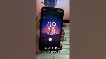 Oneplus 6 Android 12 custom rom Syberia OS #shorts #syberia