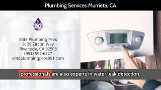 Plumbing Services Murrieta, CA