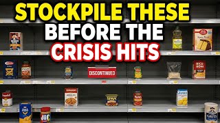 Stock Up Now! 10 Survival Foods You NEED To Buy!
