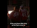 Gritty and Shane Gillis firing up the Flyers crowd 🔊