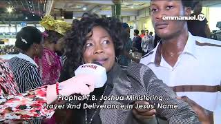 WATCH DEMONS GO WILD AS TB JOSHUA PRAYS!!!