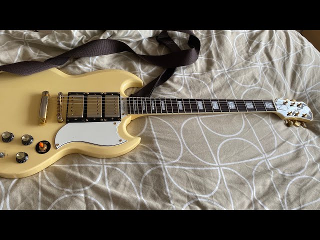 Epiphone G-400 Les Paul SG Custom 専用 Epiphone G-400 Custom Les Paul SG Electric Guitar, Antique