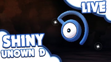 Shiny Unown Challenge (4/28) -  Shiny Unown "D" After 128 DexNav Encounters - Pokemon ORAS
