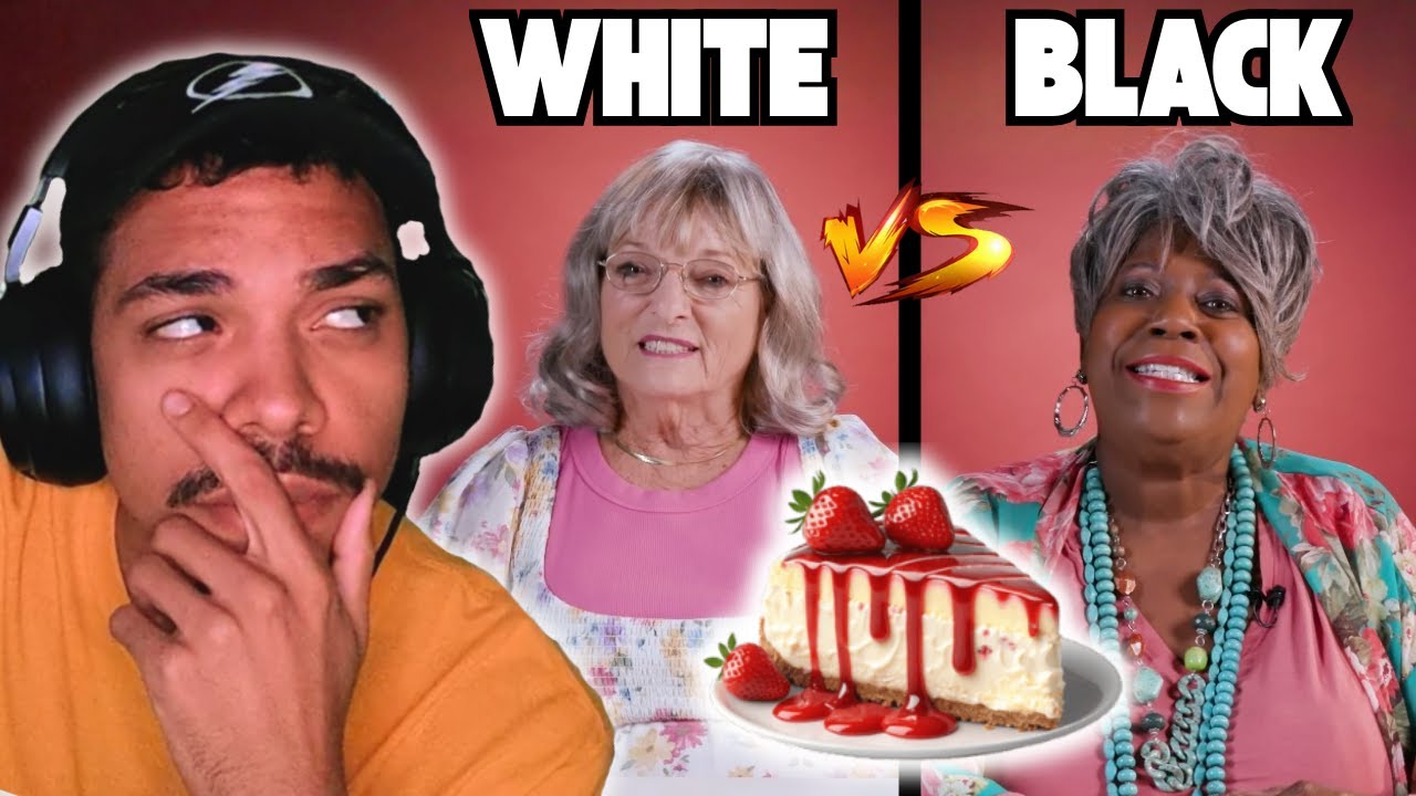 WHITE VS. BLACK GRANDMAS MAKE CHEESECAKE