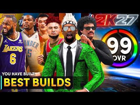 THE BEST BUILDS in NBA 2K27 (Guards, Lockdowns, Centers)