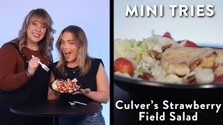 Mini Tries - Salad from Culver's