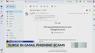 4 Your Money: Google warns of Gmail phishing surge