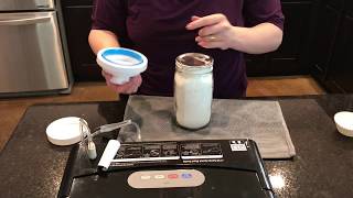 Using Vacuum Sealer Attachments - Vacuum Seal Flour or Powders in Canning Jars