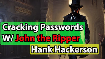 Cracking Passwords With John the Ripper - TryHackMe Cryptography - Hank Hackerson #ethicalhacker