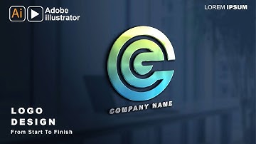Logo Design Process (From Start To Finish) In Adobe Illustrator Tutorials |With Zakki Graphics