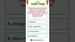 Quiz 18 - Can You Pass This Security+ Domain 1 Quiz!