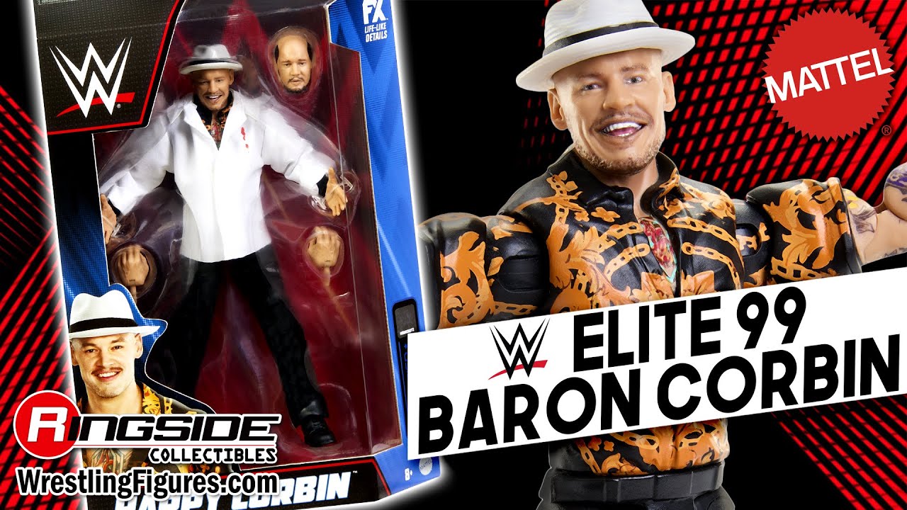 WWE Figure Insider: Baron Corbin - Mattel WWE Elite 99 Wrestling Action  Figure! 