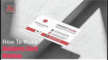 How to use Business Card Mockup in Photoshop | illustrator tutorial | How to Create | Urdu | HIndi