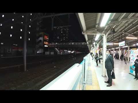 E233系3000番台+E231系1000番台 東神奈川駅通過