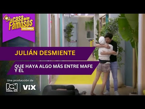 Julián explica por qué salvó a Mafe, además, aclaró sus sentimientos hacia ella