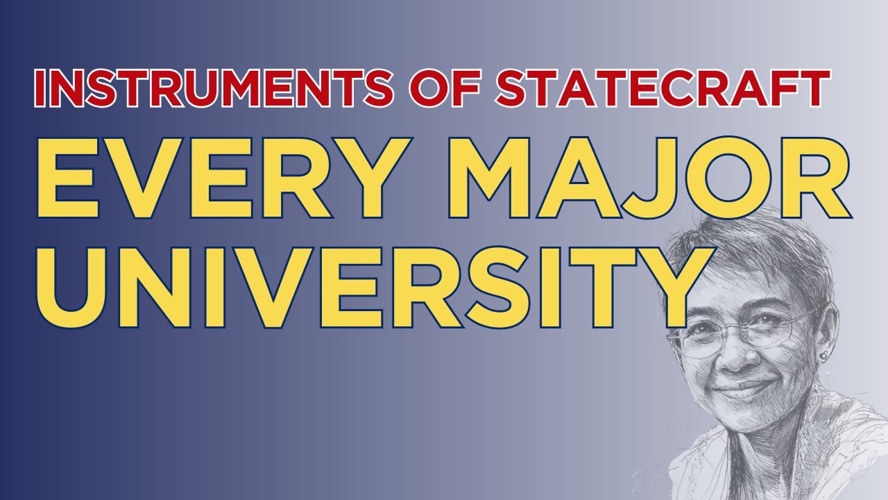 Even Universities Are Instruments Of Statecraft (Whiteboard)