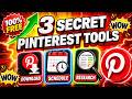 3 SECRET Pinterest Chrome Extensions 🤫 Auto Download, Schedule &amp; Keyword Research