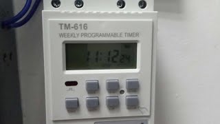 SINOTIMER TM-616 set up