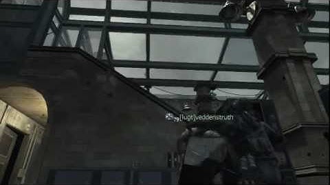 MW3 awesome riot shield kill