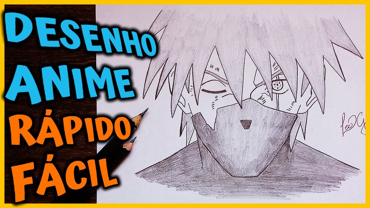 Desenhando na Prática - 🔥K A K A S H I  Qual a sua nota pra esse desenho  de 0 a 10? 🔺Então se você gostou e quer mais dicas assim