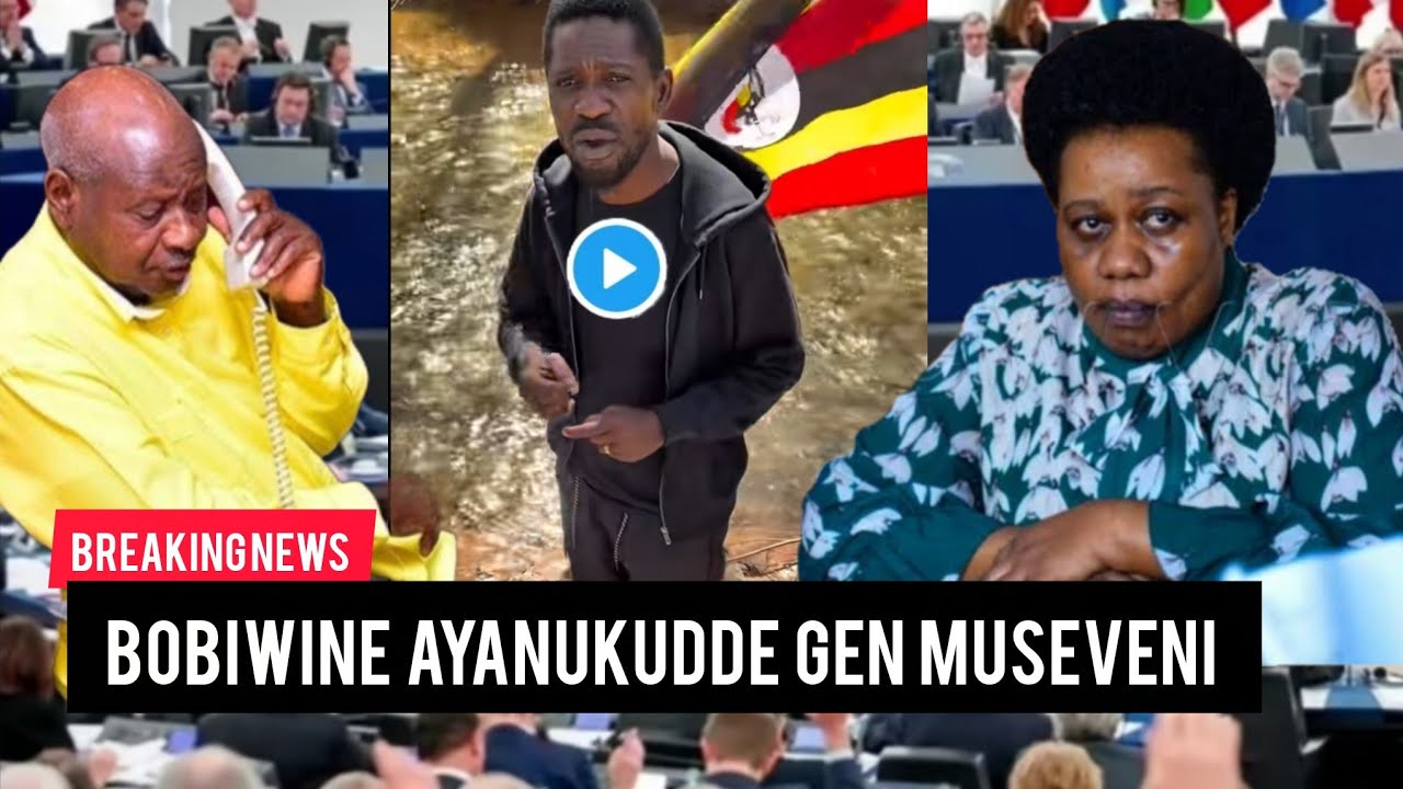 Finally! Akatambi Bobiwine avuddemu omwasi Gen M7 okugaana Missa I European Parliament elagidde