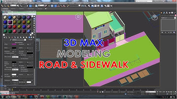 3D Max Tutorials | 3D Modeling and Lumion Rendering - Part 8 - Adding the Road | Tagalog