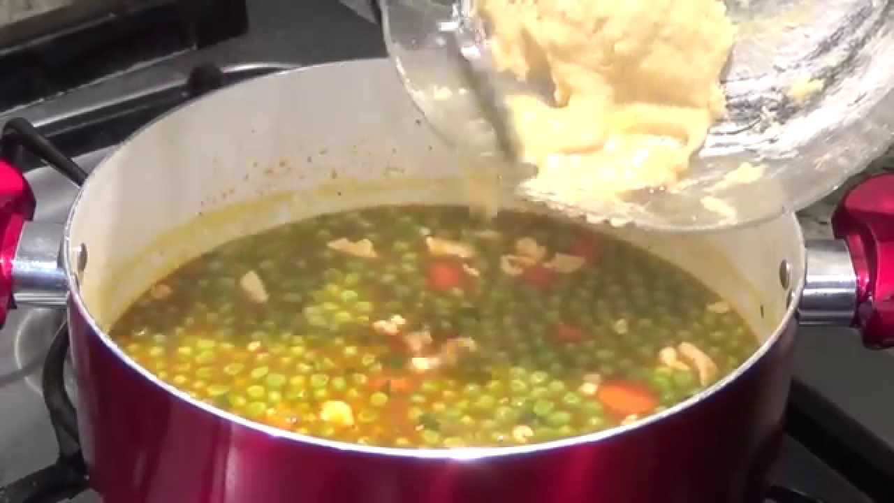 Hungarian Green Pea Soup Zoldborso Leves by Magdi