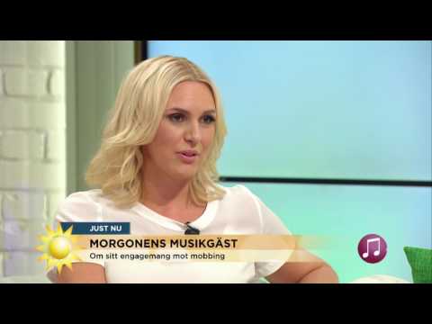 Sanna Nielsen om den tuffa tiden som mobbad tonåring - Nyhetsmorgon (TV4)