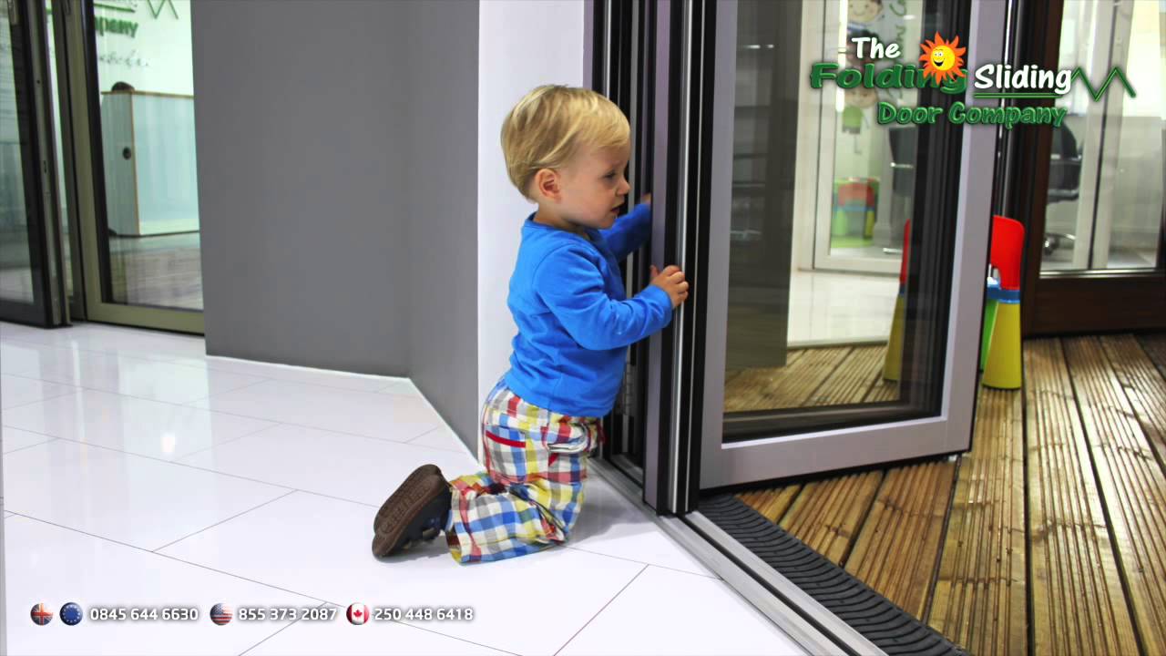 Child Friendly Bifold Doors from The Folding Sliding Door Company