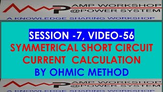 SYMMETRICAL 3 PHASE SHORT CIRCUIT CALCULATION BY OHMIC METHOD