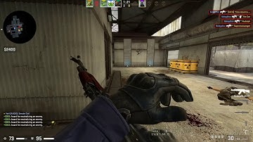 CSGO 4k Spray into Ace - Old Cache